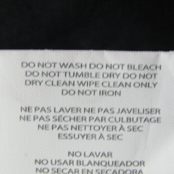 Melissa McCarthy Seven 7 Black Skirt Plus Size 1X Coated Raw Hem Side Zip Womens - Picture 8 of 9